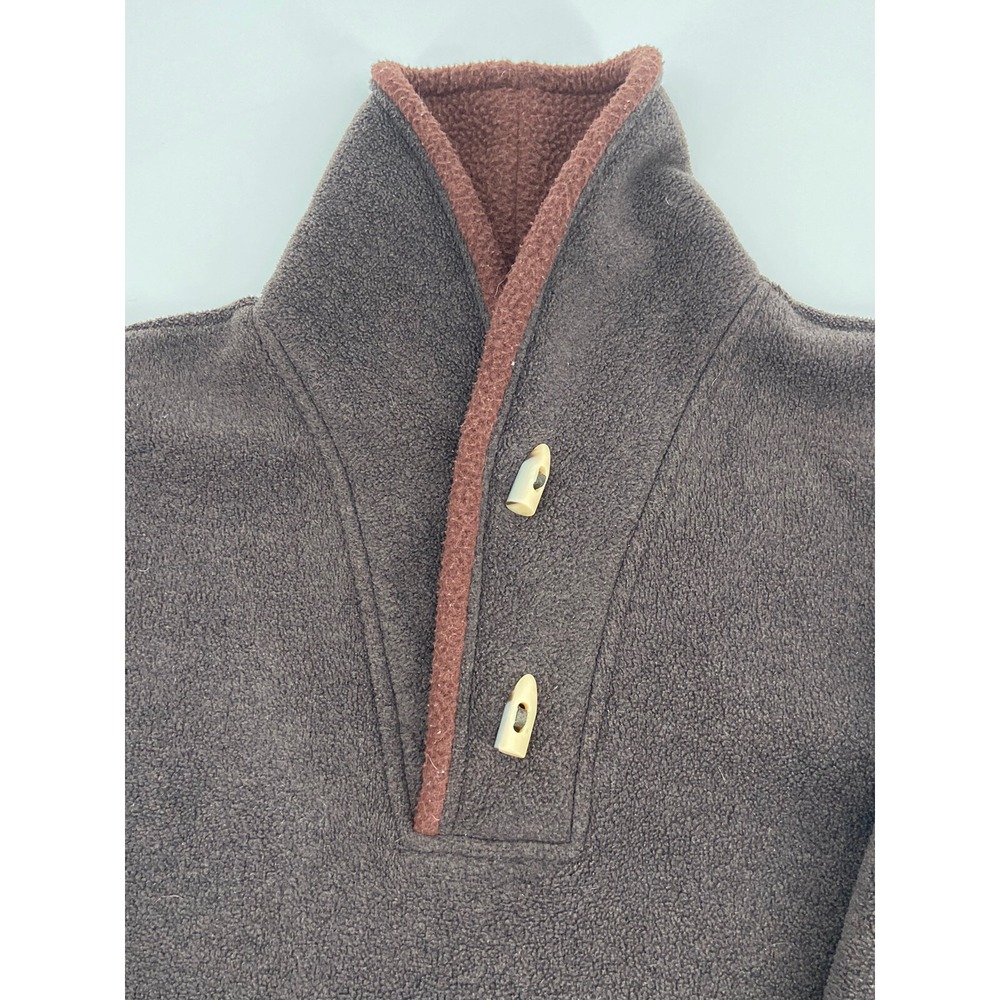 Cabela's Men's Medium Regular Brown Polyester Pul… - image 2